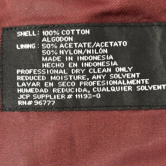 Stafford Velveteen Blk Tux Prom Formal Jacket Vtg Authentic 90’s Sz 46R - Picture 15 of 16